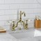 Kingston Brass Bridge Bathroom Faucet with Brass Pop-Up, Polished Brass KS7972PL - alternate 3